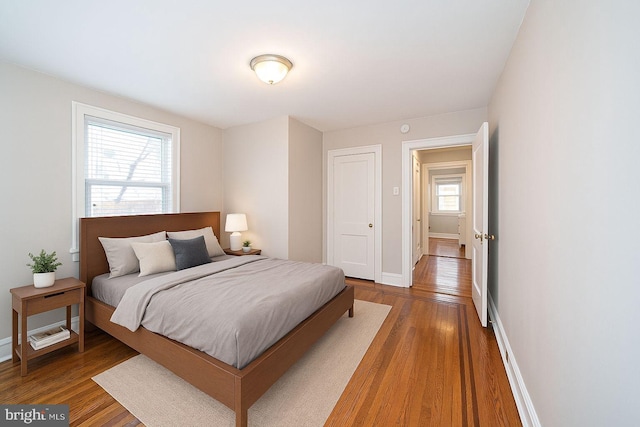 27 Shelbourne Rd, Havertown, PA 19083 - bedroom with wood finished floors and baseboards