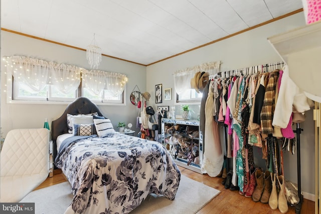 4203 William Penn Hwy, Easton, PA 18045 - bedroom with crown molding and wood finished floors