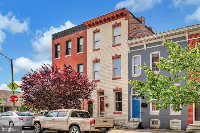 743 W Cross St, Baltimore, MD 21230 - view of property featuring entry steps
