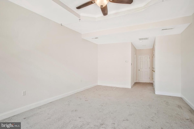 743 W Cross St, Baltimore, MD 21230 - unfurnished room featuring ceiling fan and light colored carpet