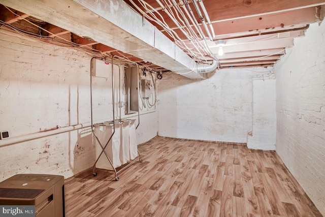 743 W Cross St, Baltimore, MD 21230 - unfinished below grade area featuring wood finished floors