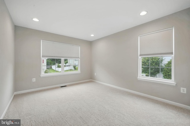 11 Worsham Ln, Fredericksburg, VA 22405 - carpeted spare room with baseboards, plenty of natural light, and recessed lighting
