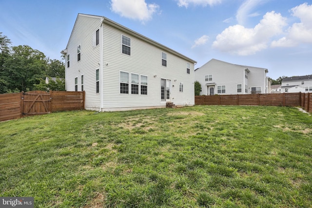 11 Worsham Ln, Fredericksburg, VA 22405 - back of house featuring a gate