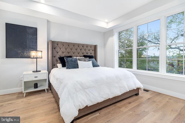 1242 Meigs Pl NE Unit C, Washington, DC 20002 - bedroom with baseboards, light wood-type flooring, and recessed lighting