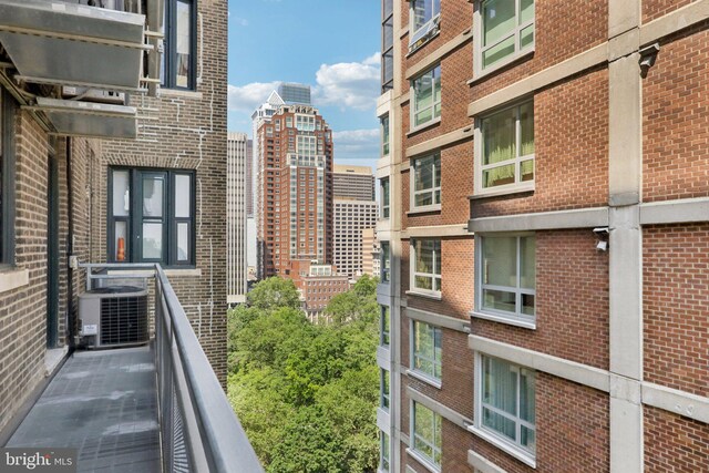 1830 S Rittenhouse Square 12C And 12D, Philadelphia, PA 19103 - balcony featuring central air condition unit