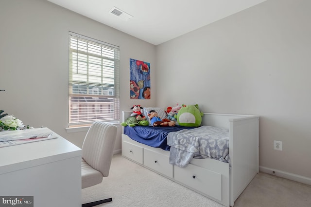 2620 Egret Way, Frederick, MD 21701 - bedroom featuring light colored carpet, multiple windows, and baseboards