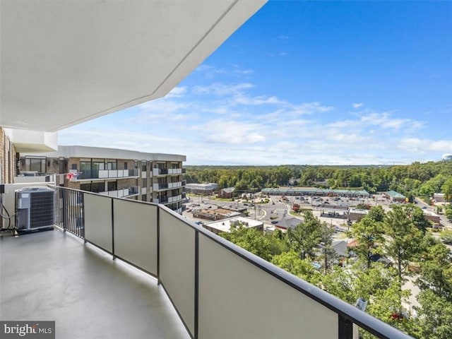 2956 Hathaway Rd Unit 1205, Richmond, VA 23225 - balcony featuring central AC unit