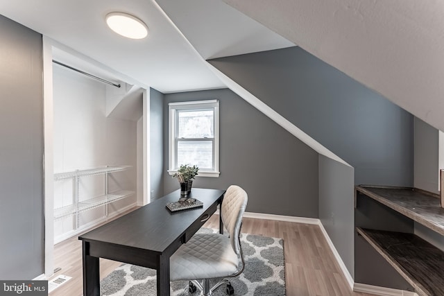 5634 8th Rd N, Arlington, VA 22205 - office space with light wood-style flooring and baseboards