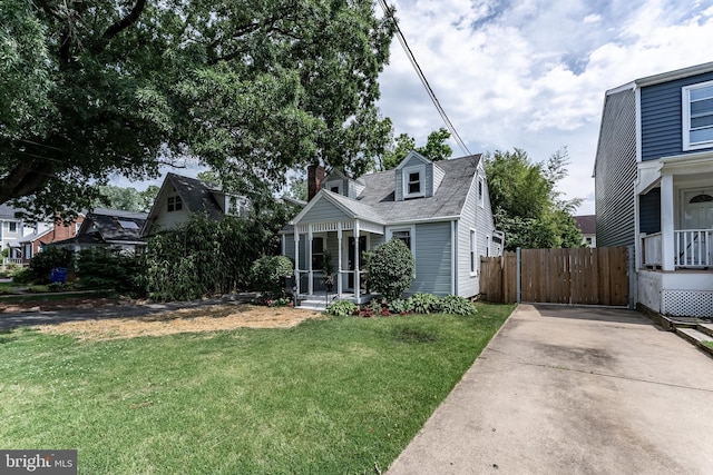 5634 8th Rd N, Arlington, VA 22205 - view of front of home featuring roof with shingles