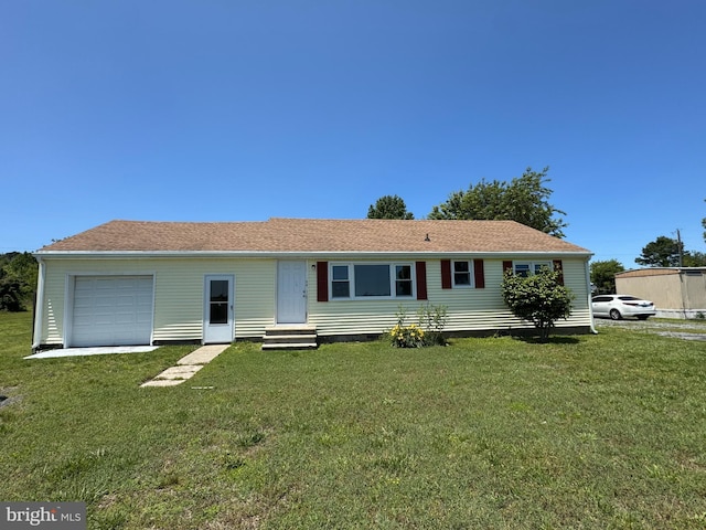 6016 Palmer Mill Rd, Hurlock, MD 21643 - view of front of home with entry steps and a front yard