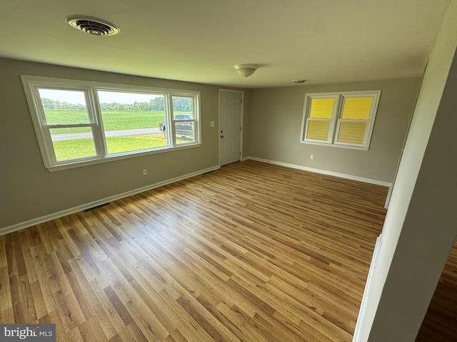 6016 Palmer Mill Rd, Hurlock, MD 21643 - spare room featuring baseboards and wood finished floors