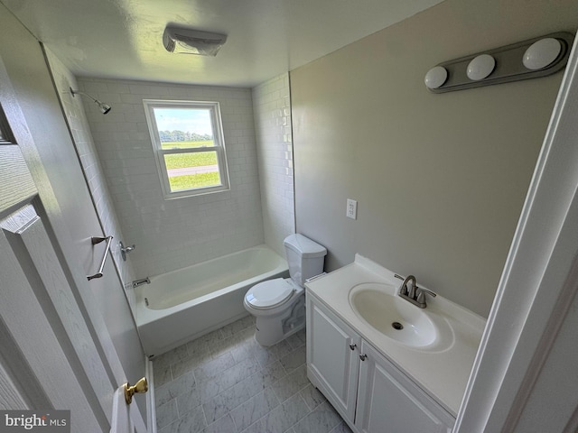 6016 Palmer Mill Rd, Hurlock, MD 21643 - bathroom featuring tub / shower combination and vanity