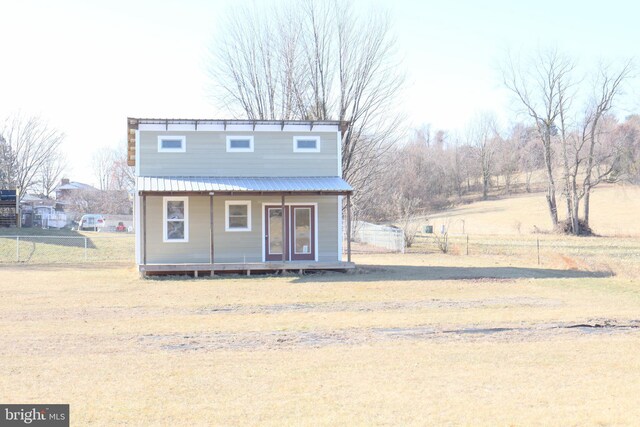 11633 Gehr Rd, Waynesboro, PA 17268 - view of front of property with covered porch and metal roof