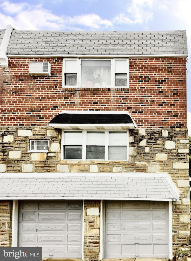 9618 Hoff St, Philadelphia, PA 19115 - view of front facade with stone siding