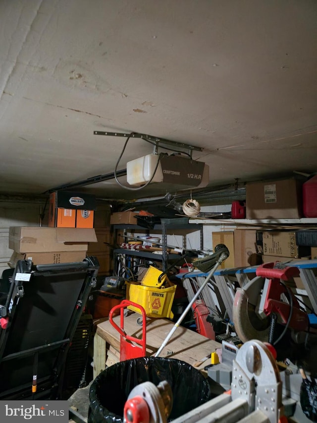 9618 Hoff St, Philadelphia, PA 19115 - garage featuring a garage door opener