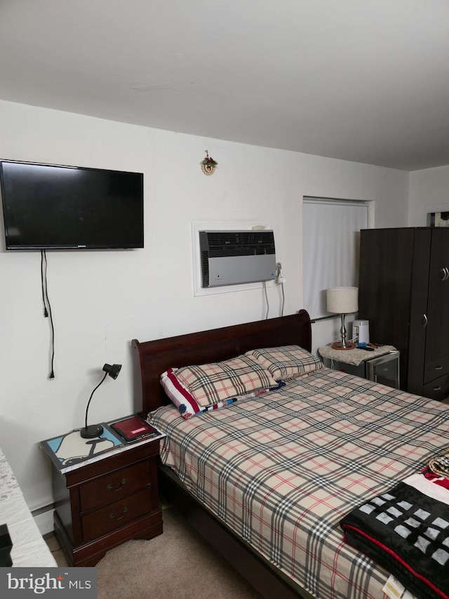 9618 Hoff St, Philadelphia, PA 19115 - bedroom with a wall mounted air conditioner
