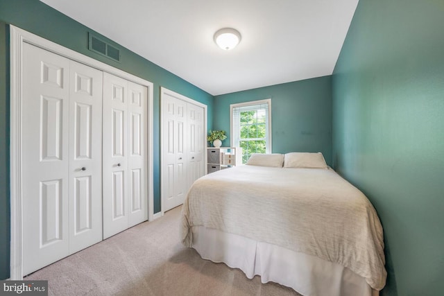 43501 Plantation Ter, Ashburn, VA 20147 - bedroom featuring carpet floors and two closets
