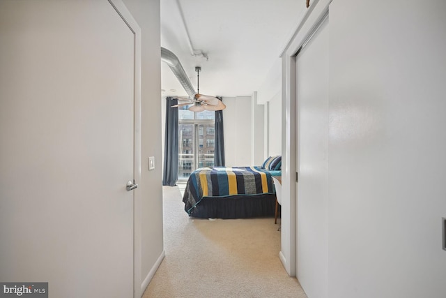 811 4th St NW Unit 720, Washington, DC 20001 - hallway with carpet floors