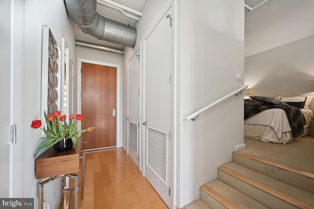 811 4th St NW Unit 720, Washington, DC 20001 - corridor featuring light wood finished floors