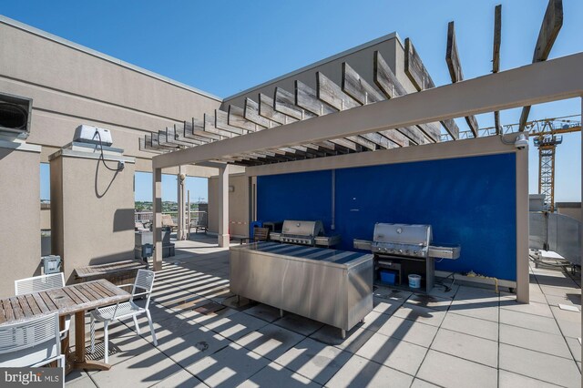 811 4th St NW Unit 720, Washington, DC 20001 - view of patio with a grill