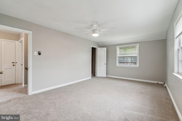 254 Bryn Mawr Ave, Lansdowne, PA 19050 - empty room featuring carpet, ceiling fan, and baseboards