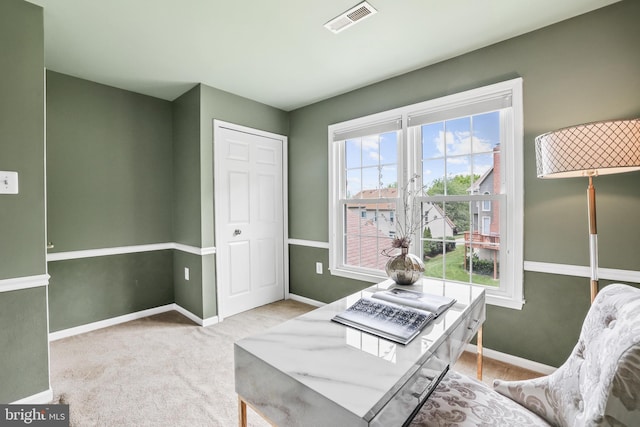 13412 Glen Taylor Ln, Herndon, VA 20171 - carpeted home office featuring baseboards