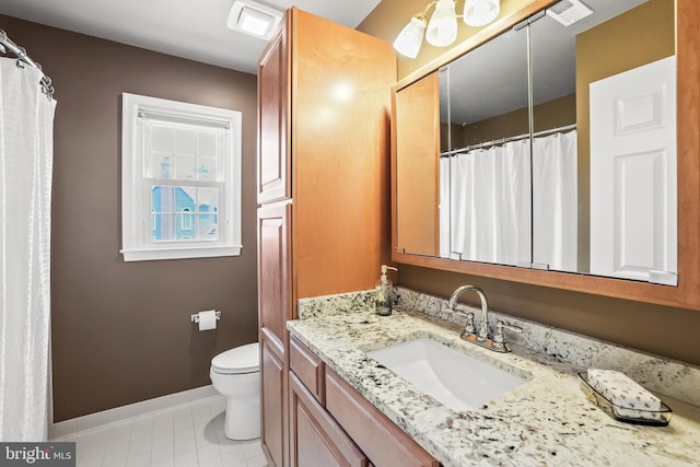 13412 Glen Taylor Ln, Herndon, VA 20171 - full bath with vanity and tile patterned flooring