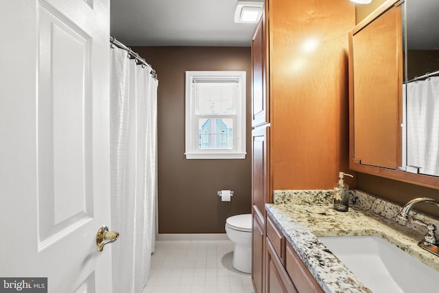 13412 Glen Taylor Ln, Herndon, VA 20171 - bathroom featuring vanity and tile patterned flooring