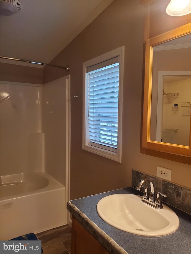 113 Beech Tree Ln, Harrington, DE 19952 - bathroom featuring vanity and  shower combination