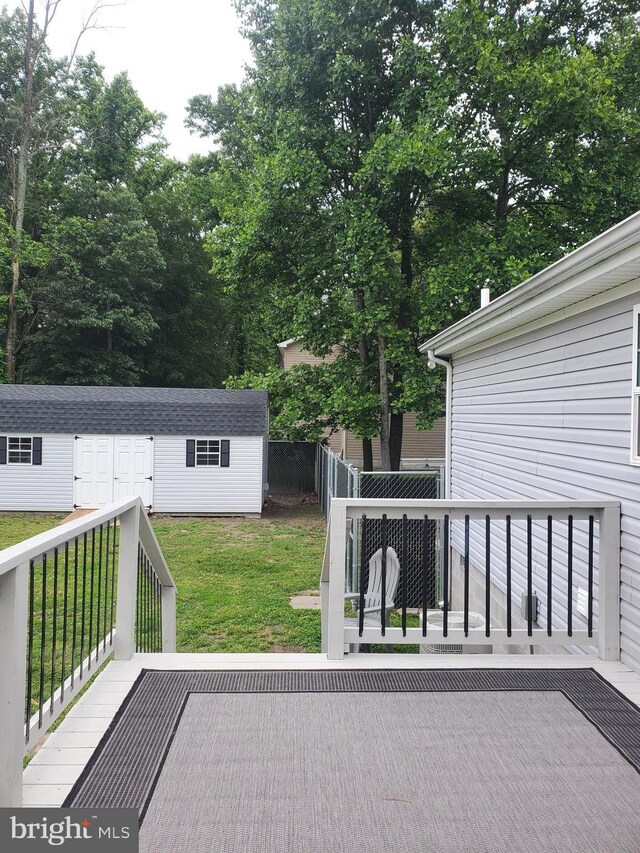 113 Beech Tree Ln, Harrington, DE 19952 - view of patio / terrace with a deck