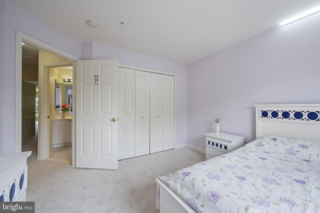 10745 Hillingdon Rd, Woodstock, MD 21163 - bedroom featuring light colored carpet and a closet