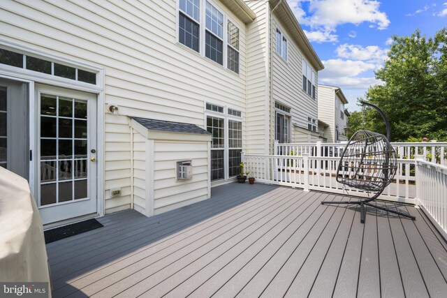 10745 Hillingdon Rd, Woodstock, MD 21163 - view of wooden deck