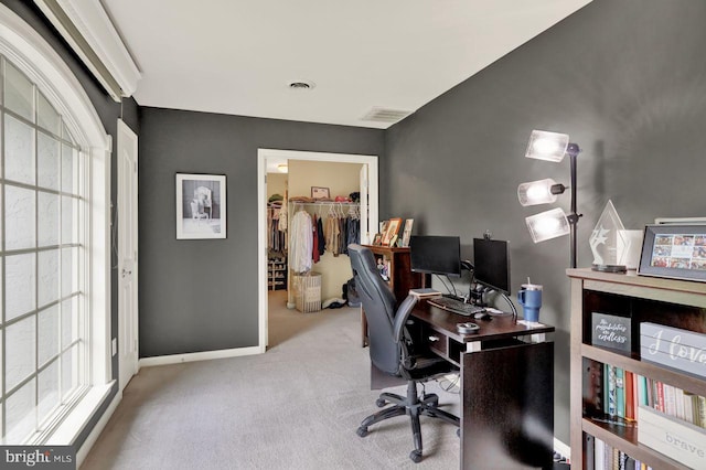 12 Fox Glen Dr, Reading, PA 19608 - carpeted office space featuring baseboards