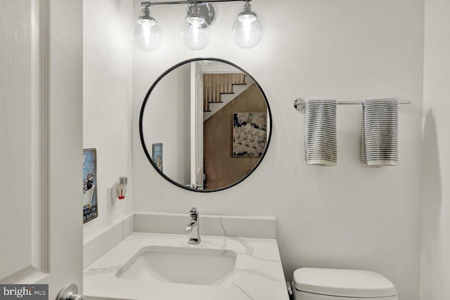 12 Fox Glen Dr, Reading, PA 19608 - bathroom with toilet and vanity