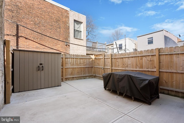 2811 Wharton St, Philadelphia, PA 19146 - fenced backyard featuring a patio