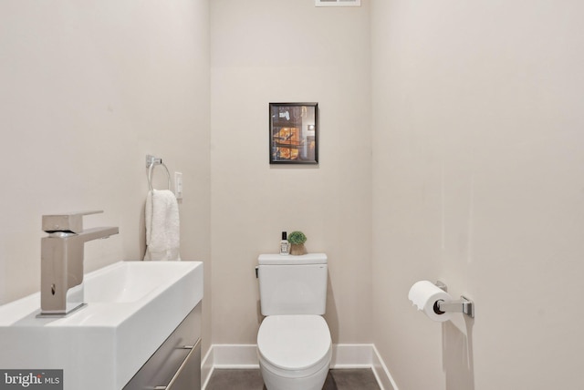 2811 Wharton St, Philadelphia, PA 19146 - bathroom featuring baseboards, vanity, and toilet