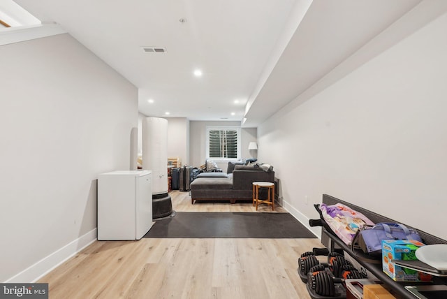 2811 Wharton St, Philadelphia, PA 19146 - bedroom featuring wood finished floors, recessed lighting, and baseboards