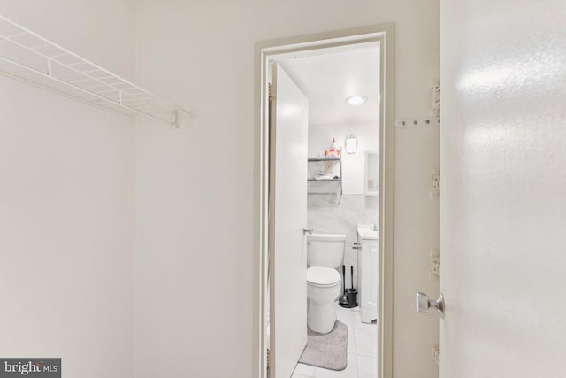 801 N Pitt St Unit 505, Alexandria, VA 22314 - bathroom with tile patterned floors and toilet