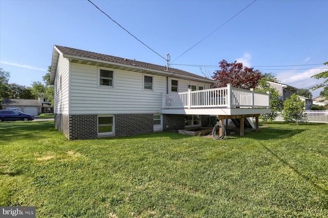 1507 Hemlock Ave, Carlisle, PA 17013 - back of house featuring a wooden deck