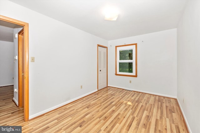 10801 Oak Valley Dr, Hagerstown, MD 21740 - spare room with light wood-style floors and baseboards