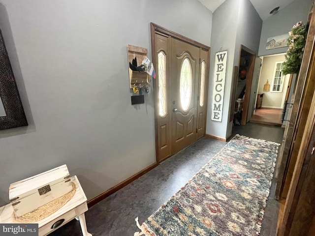 4306 National Pike, Markleysburg, PA 15459 - foyer featuring baseboards