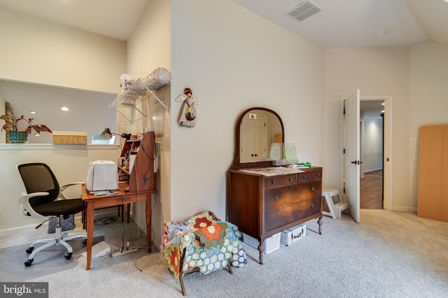 4510 Fish Hawk Ct, Chesapeake Beach, MD 20732 - bedroom featuring carpet flooring and an office area