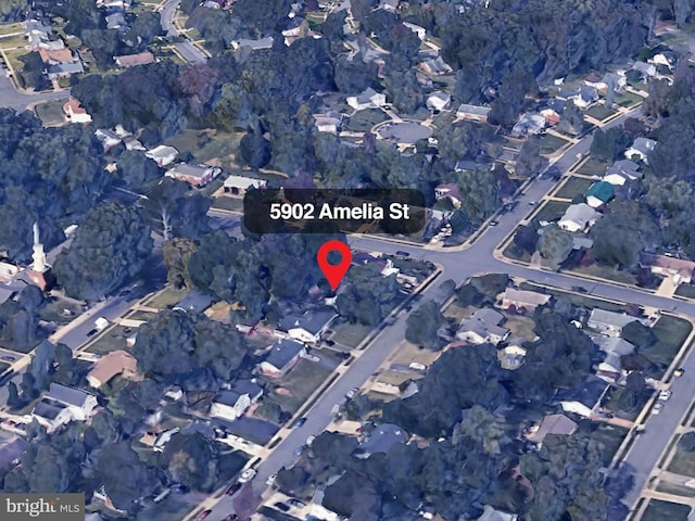 5902 Amelia St, Springfield, VA 22150 - aerial view of property's location