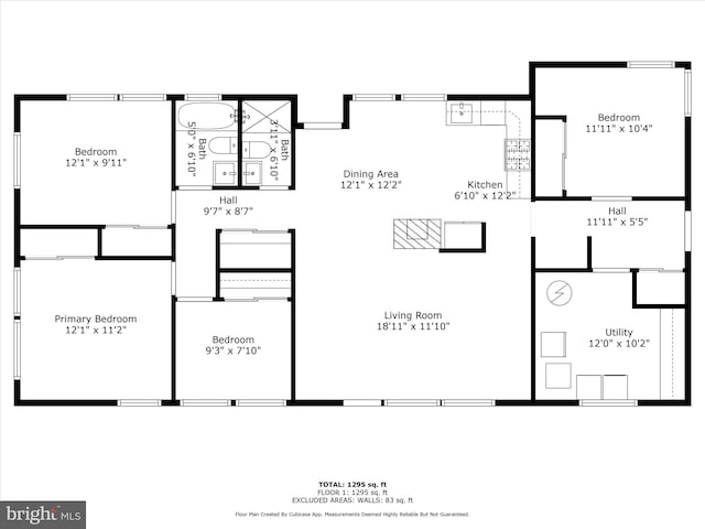 5902 Amelia St, Springfield, VA 22150 - floor plan / room layout