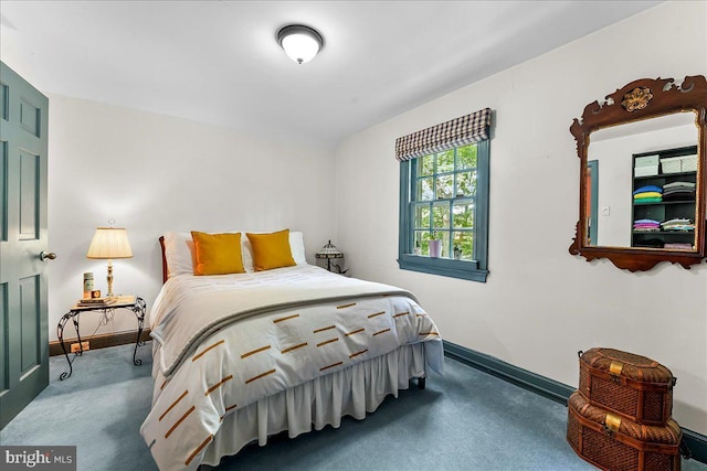 716 Old Gulph Rd, Bryn Mawr, PA 19010 - carpeted bedroom with baseboards