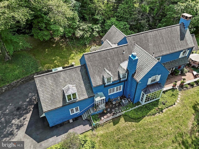 716 Old Gulph Rd, Bryn Mawr, PA 19010 - view from above of property