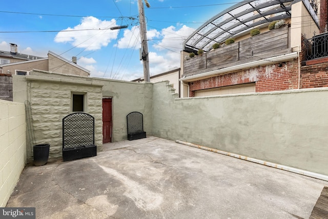 1011 Stiles St, Baltimore, MD 21202 - view of patio
