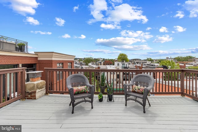 3551 13th St NW, Washington, DC 20010 - view of deck