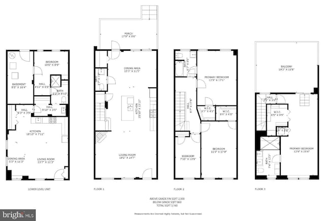 3551 13th St NW, Washington, DC 20010 - floor plan / room layout