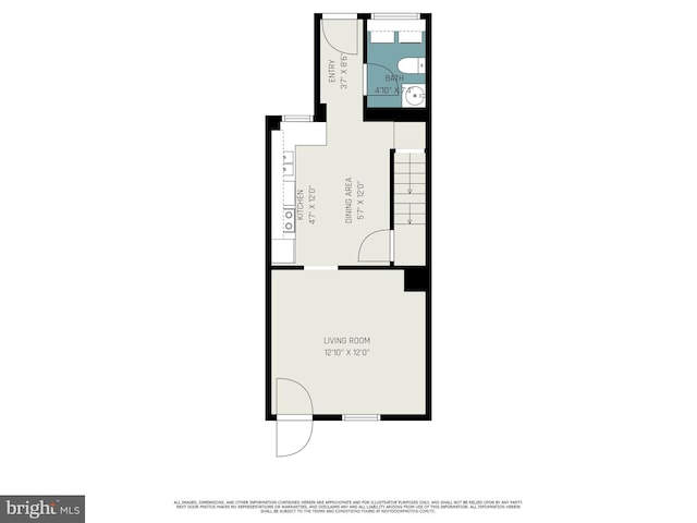 105 Ann St, Duncannon, PA 17020 - home floor plan